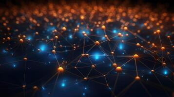 visualization data points background photo