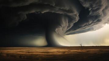 cloud black tornado photo