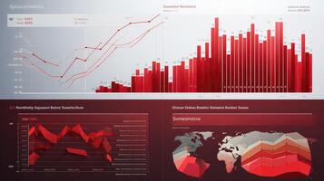 graph annual report red photo
