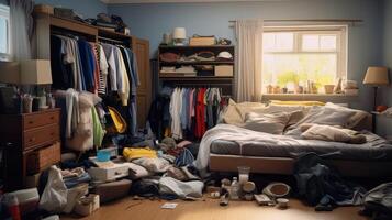 mess house clutter photo