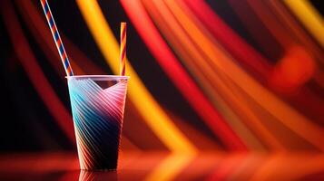 gradient abstract background wave photo