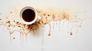 unique coffee stain background photo