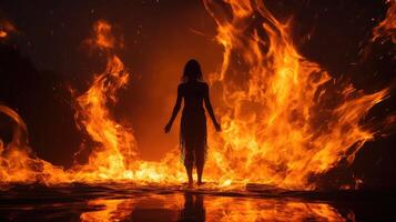 warmth passion fire photo