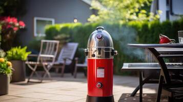 grill fire extinguisher home photo