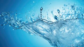dynamic water splash overlay photo