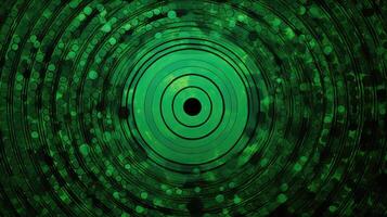 vibrant green background circles photo