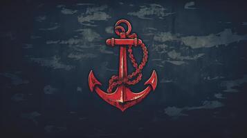 photo navy and red background