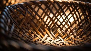 lighting rattan texture photo