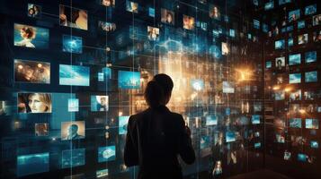 interconnected data sorting photo