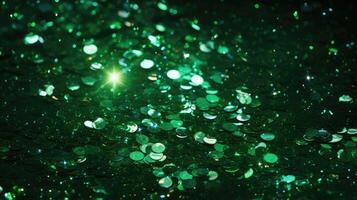 twinkle green sparkle background photo