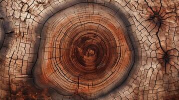 bark tree circles photo