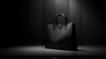 sleek black and white modern background photo