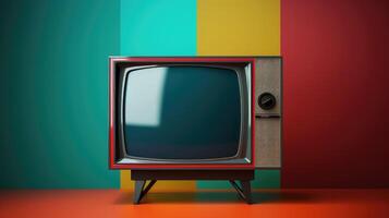 high television texture photo