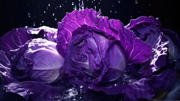 color red cabbage juice photo