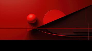 lines red abstract design photo