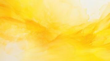 vibrant water color yellow texture photo