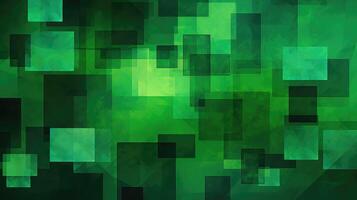 layers green geometric background photo