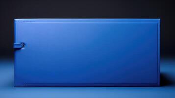 organized blue presentation photo