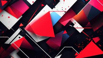 design white red black background photo