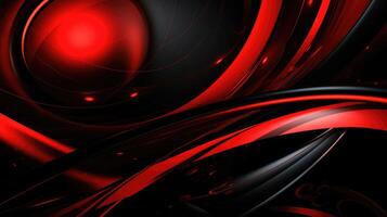 geometric red and black abstract background photo