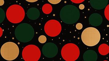 retro black red gold photo