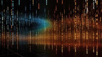 display data numbers abstract photo