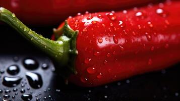 fresh chilli red photo