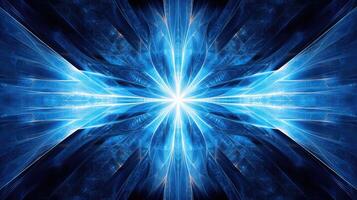 geometric blue abstract pattern photo
