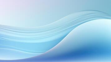 delicate blue wave gradient background photo