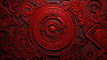 bold background pattern red photo