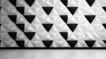 minimalistic modern black and white pattern photo