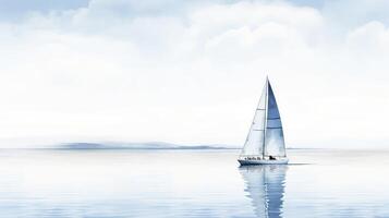 sailing navy white background photo