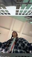 Exploring Innovative Perspectives from Below Captivating Fashion Choices and Unique Vibe video