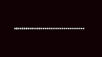 Audio Spectrum Sound Wave Equalizer Effect Animation Digital 4K Resolution video