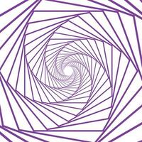Hexagon Violet Line Swirl Geometric Background vector