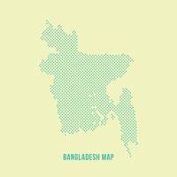 Bangladesh Map Design. Bangladesh map background with dot plus pattern. Futuristic BD map shape background for presentation, background, and website. vector