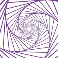 Pentagon Violet Line Swirl Geometric Background vector
