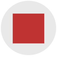 recording square button icon on transparent background png