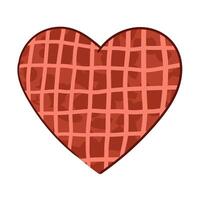 Heart Shape Colorful Illustration vector
