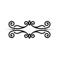 divider frame borders typographical vector