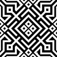 Pattern black and white unique abstract formation illustration modern artistic design. vector