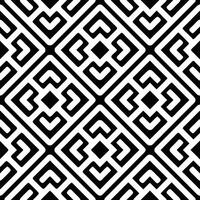 Pattern black and white unique abstract formation illustration intricate decorative composition. vector