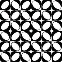 Pattern black and white unique abstract formation illustration elegant hand-drawn sketch. vector