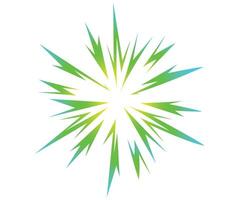 Colorful Starburst. Bomb gradient blast . Big explosion. Abstract comic book explosion flash. Flash beam explosion flash glow . Anime graphic illustration vector