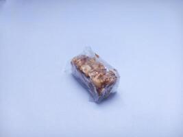 Indonesian traditional cake made from peanuts and sesame photo
