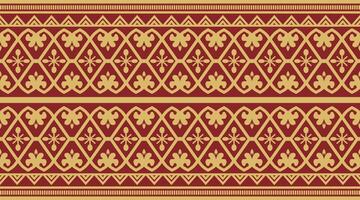 luxury Batik Geometric Pattern template vector
