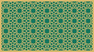 Islamic Geometric Pattern template design vector