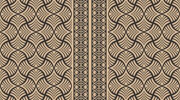 Art Deco Geometric Pattern template vector