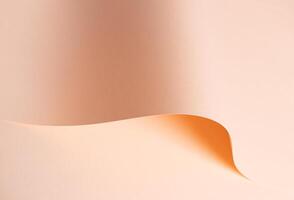 Soft pink and peach paper background with a gentle, minimal texture and a subtle satin finish. photo