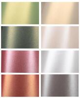 Metallic paper background with a glossy gradient and pearlescent shimmer. Smooth reflective surfaces photo